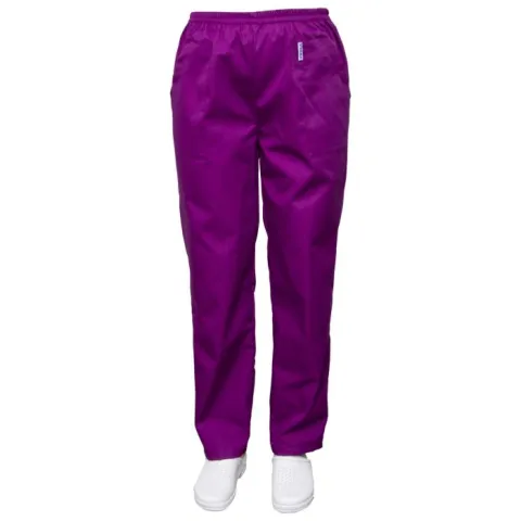 Pantaloni medicali unisex SAVA Clasic, 140 g/m2, mov