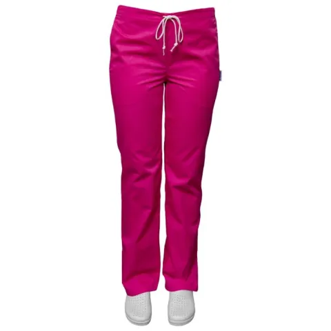 Pantaloni dama EVA Premium roz inchis - Uniforma Medicala