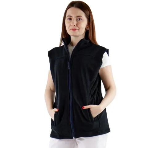 Vesta polar medicala VIO, unisex, neagra