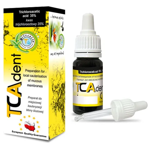 Acid tricloracetic 35% TCAdent, 10ml+1 aplicator rezerva
