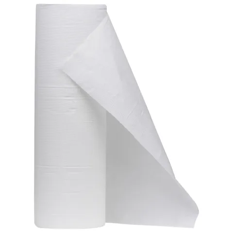 Rola cearceaf hartie de protectie pat, 2 straturi hartie, 49cm x 100m, grosime 18g/strat, 100% celuloza, pentru saloane masaj, clinici, PRIMA