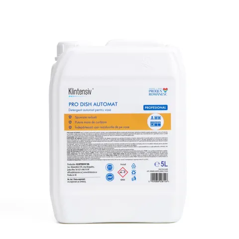 Klintensiv PRO DISH Detergent Profesional de Vase pentru Mașini Automate